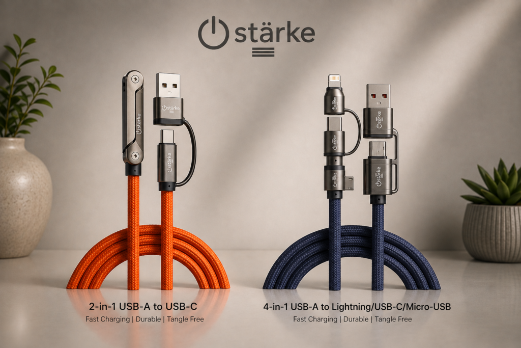 Stärke fast charging cables product display