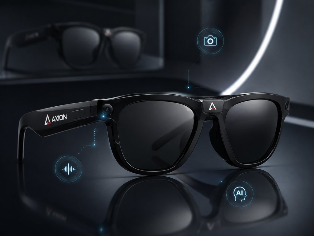smart glasses product display